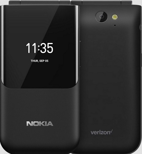 Лучшие раскладушки Nokia Verizon спереди и сзади