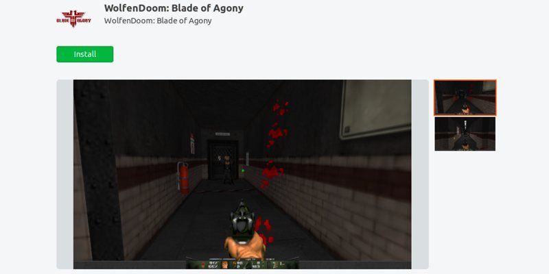 лучшие игры-ubuntu-snap-store-wolfendoom-blade-of-agony