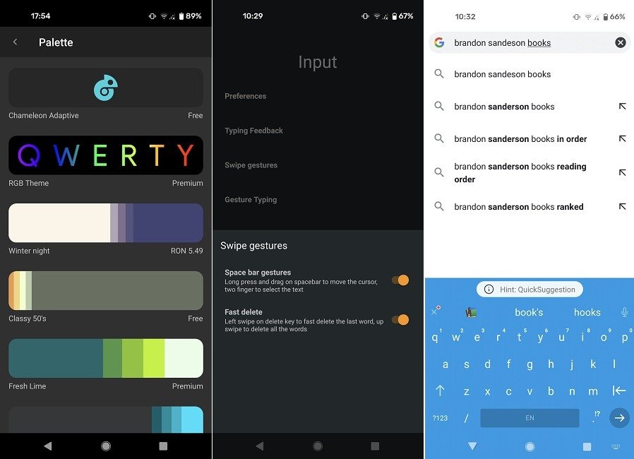 Лучшие альтернативы Gboard Android Chrooma Keyboard