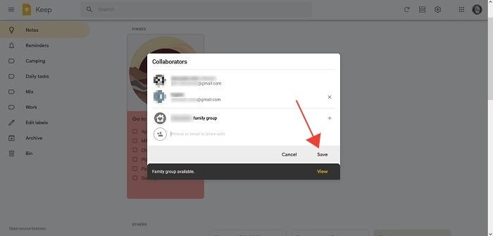 Лучшее сохранение в Google Keep для рабочего стола