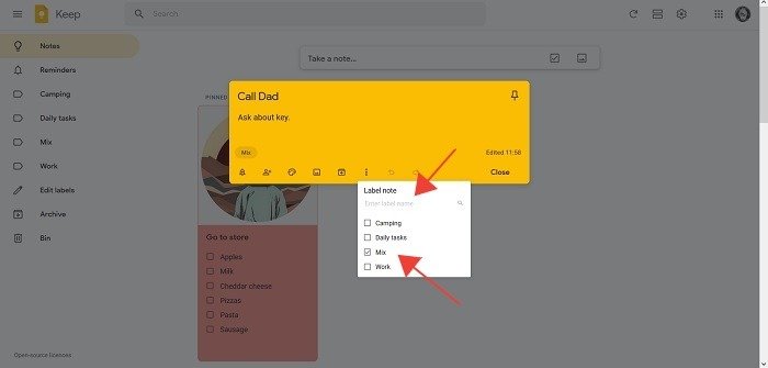 Лучшие советы по Google Keep Советы по выбору ярлыков для рабочего стола