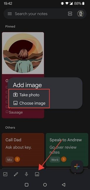 Лучшие советы по Google Keep для мобильных устройств Добавить изображение