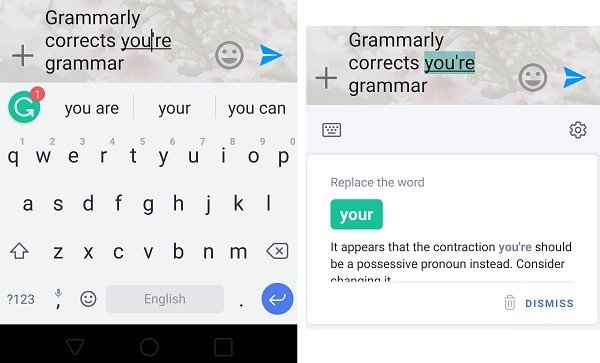 Лучшие грамматические приложения для Android Grammarly