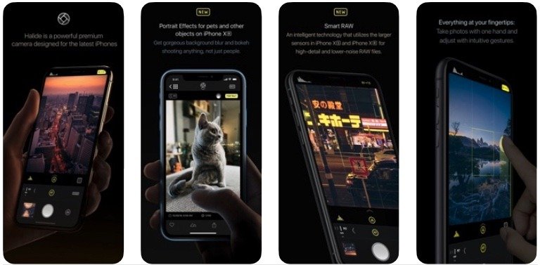 Лучшие приложения для камеры iPhone Halide