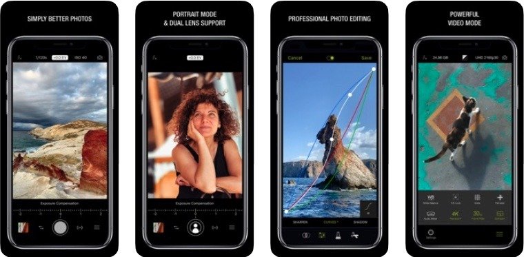 Лучшие приложения для камеры Iphone Procamera