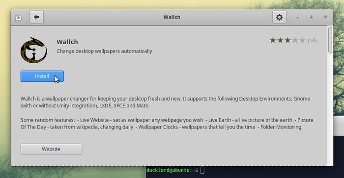 Лучшие программы для смены обоев Linux, установка Wallch