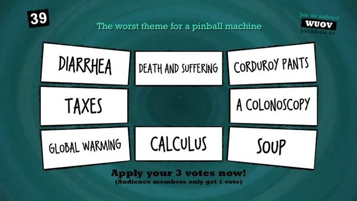 Лучшие онлайн-игры с друзьями Quiplash Xl