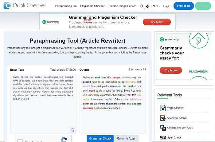 Лучшие онлайн-инструменты для перефразирования, которые стоит попробовать Duplichecker