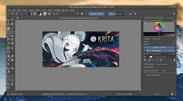 лучшее программное обеспечение с открытым исходным кодом-2019-krita