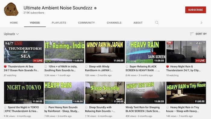 Лучшие места Белый шум Ultimate Ambient Noise Soundzzz