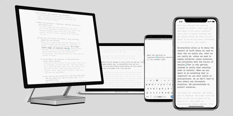 Лучшие приложения для создания заметок в виде обычного текста на каждой платформе Ia Writer