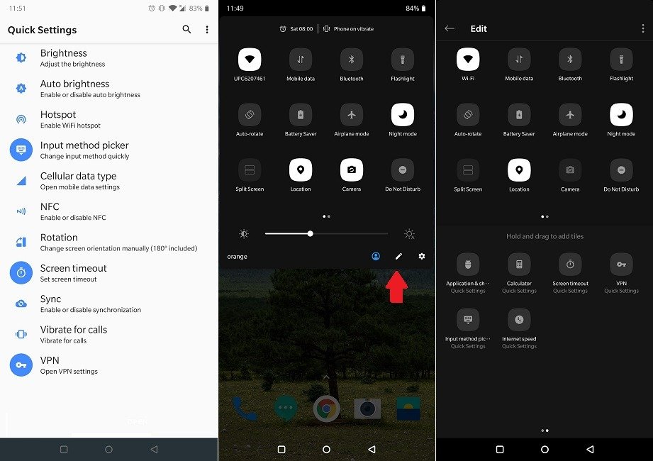 Лучшие приложения для быстрых настроек Android Simone Quick Settings