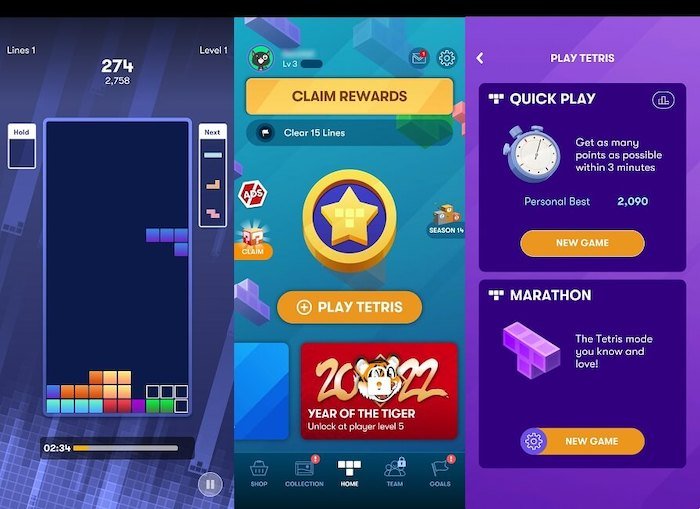 Лучшее обучение Android Ios Tetris 1