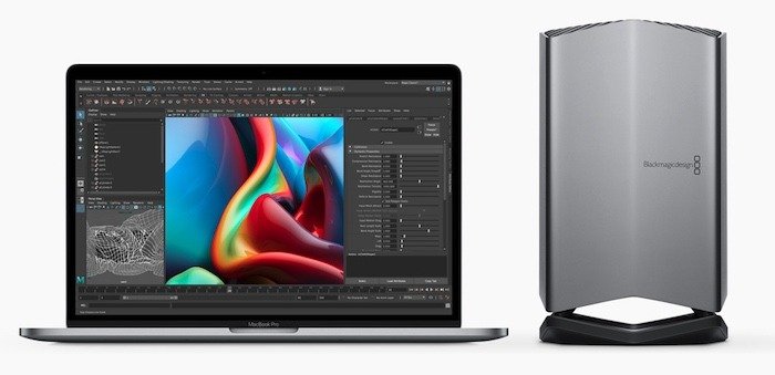 Лучшее использование внешнего графического процессора Thunderbolt3 Mac