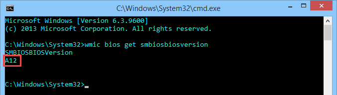 биос-версия-wmic-команда