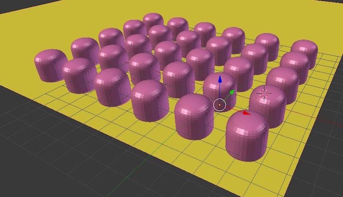 blender-dof-array-objects