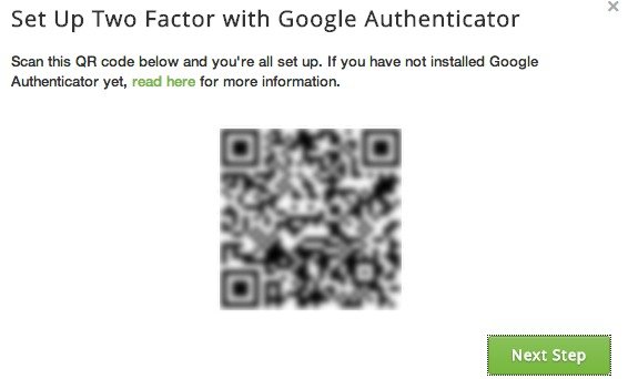 Отсканируйте QR-код, чтобы настроить Google Authenticator с Buffer.