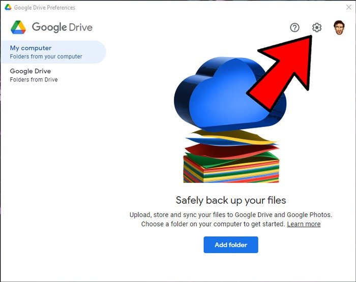 Не могу загрузить настройки Google Drive Cog