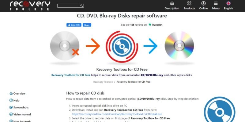 Cd Dying Recovery Software Recovery Toolbox