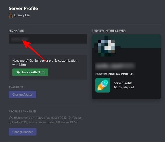 Изменить имя пользователя Discord Изменить никнейм