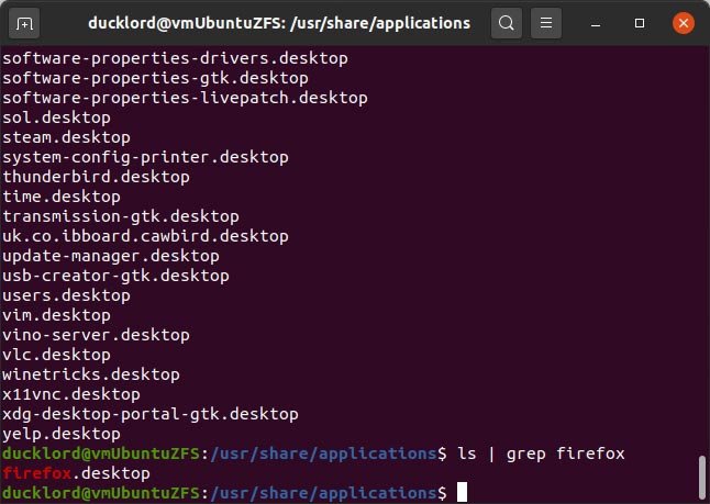 Изменение значков из программы Terminal Grep