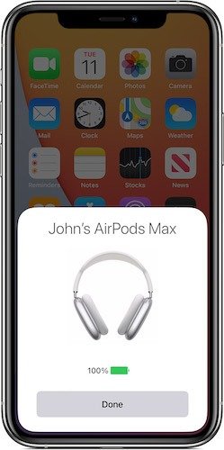 Проверьте максимальное время автономной работы Airpods