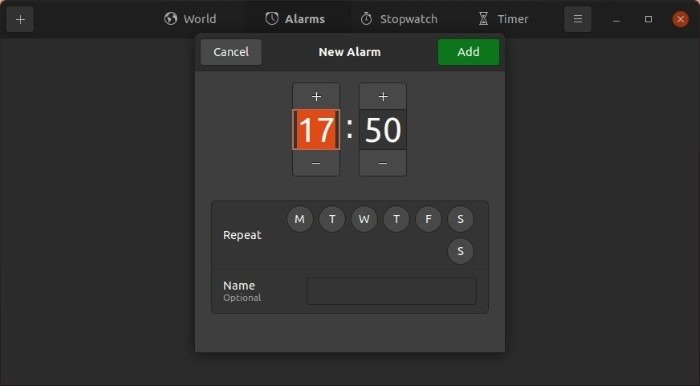 Проверить время с помощью будильников Gnome Clocks 1