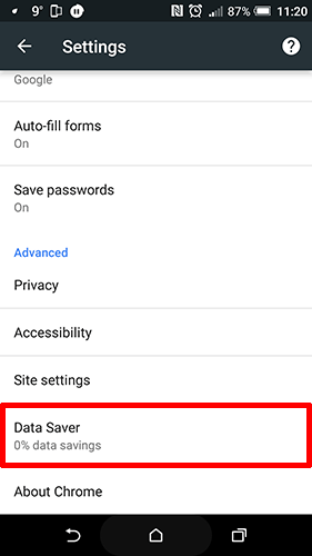 Chrome-Android-советы-сохранение данных