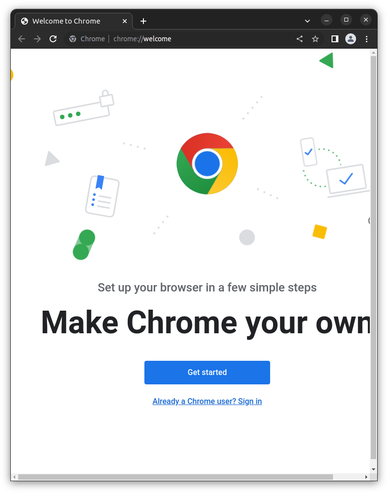 Chrome Наслаждайтесь браузером