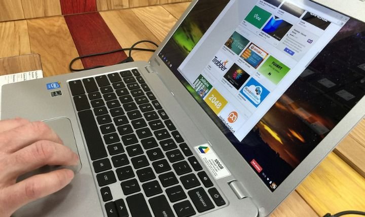 Chromebook с использованием