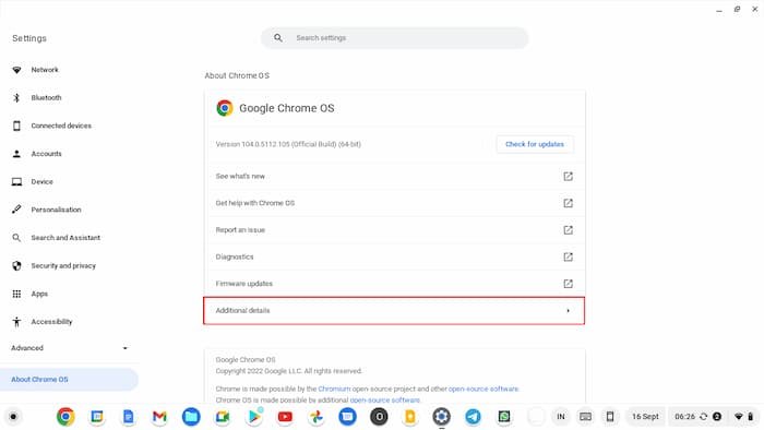 О Chromeos