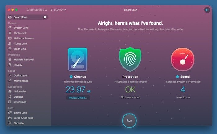 Cleanmymac Smart Scan 2