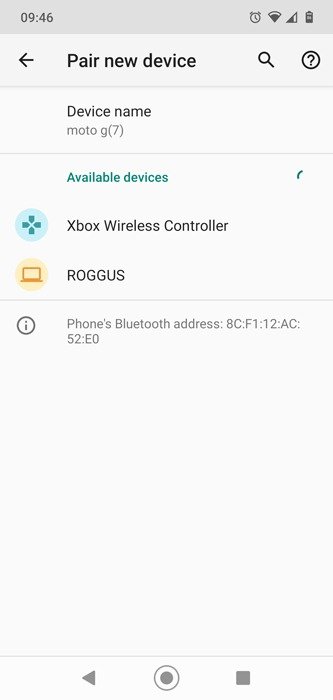 Подключите контроллер Xbox One. Подключите Android-устройство.