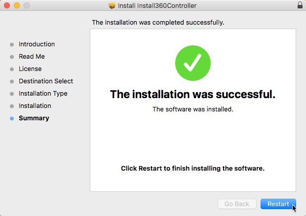 подключить-xbox-one-controller-to-mac-controller-installer-restart