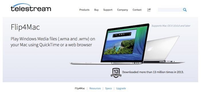 Flip4Mac — воспроизводите медиафайлы Windows на своем Mac.