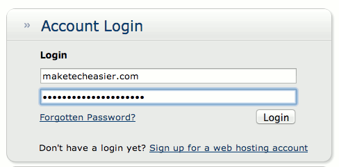 cpanel-логин