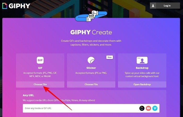 Создать Gif Giphy Веб-сайт Gif