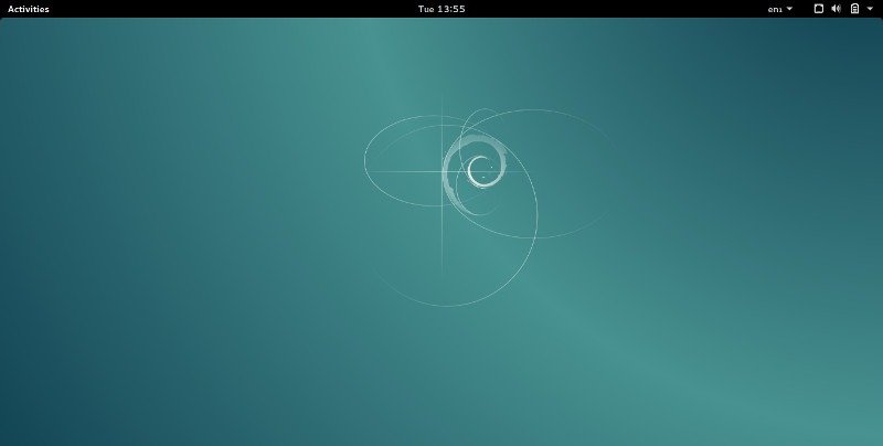 Debian против Ubuntu Debian с Gnome