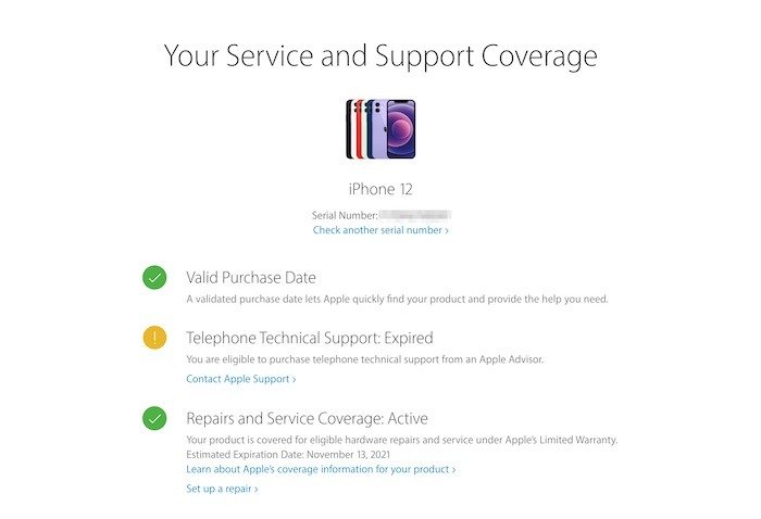 Ремонт устройства. Гарантийная проверка Applecare