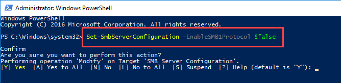 отключить-smbv1-команду для отключения-smb