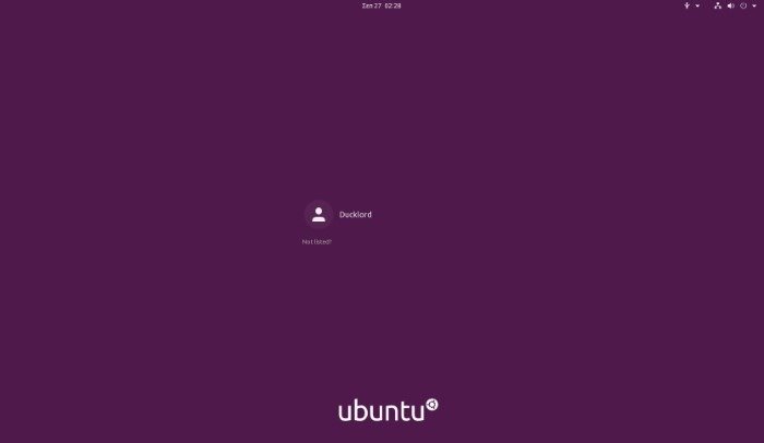 Отключить экран блокировки Ubuntu после загрузки