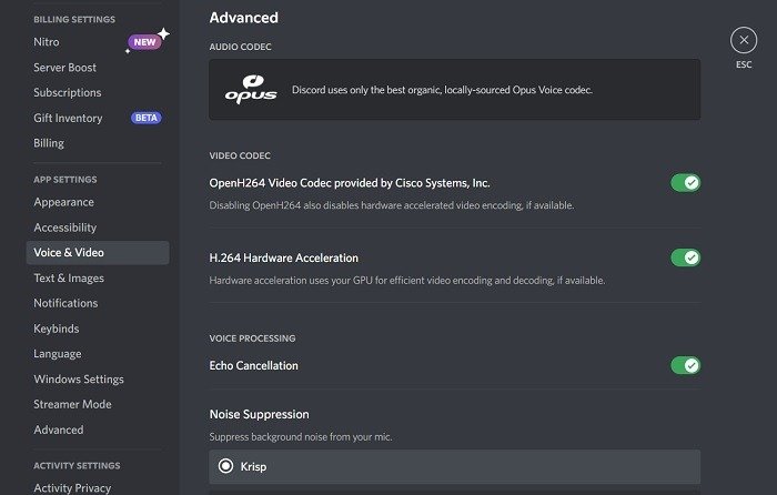 Исправление задержки Discord Stream Ускорение