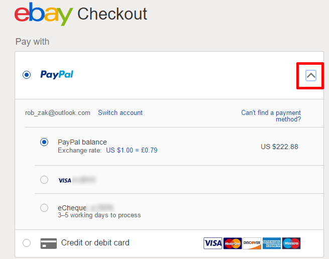 не позволяйте PayPal завышать цену, которую вы платите на eBay