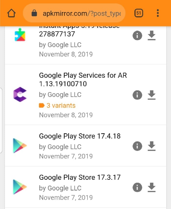 Скачать Установить Google Play Apkmirror