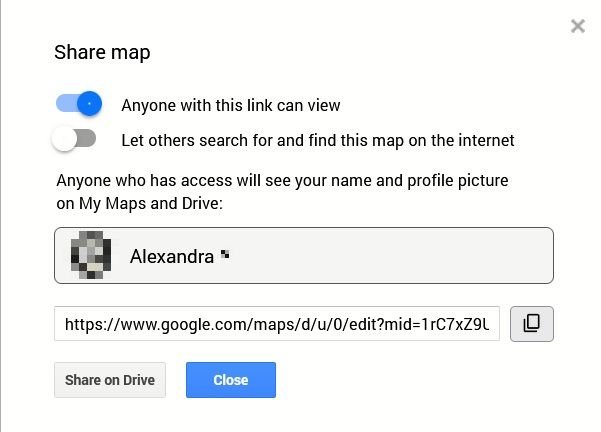 Нарисовать радиус Google Maps ПК Поделиться ссылкой