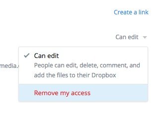 dropbox-tidy-удалить-доступ