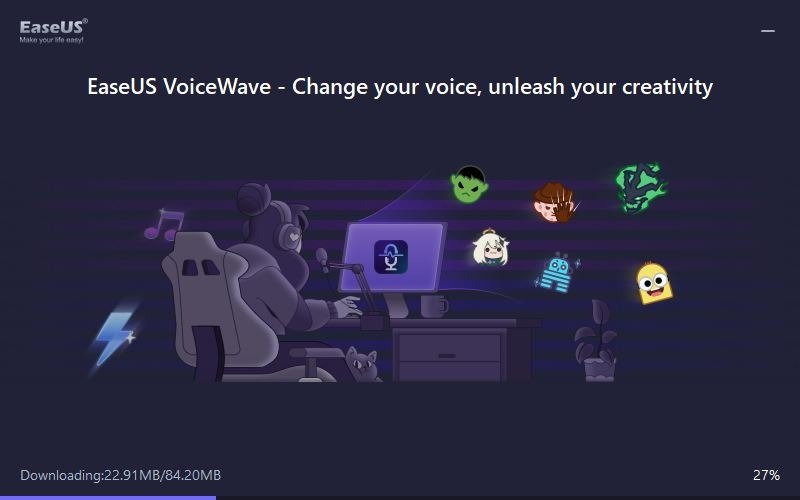 Установка Easeus Voicewave