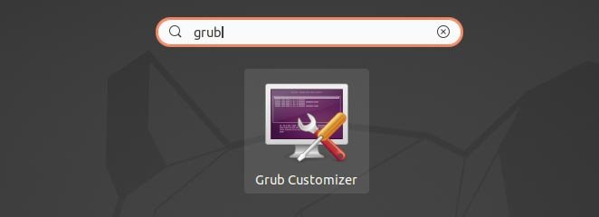 Легкий поиск изменения фона Grub в приложениях