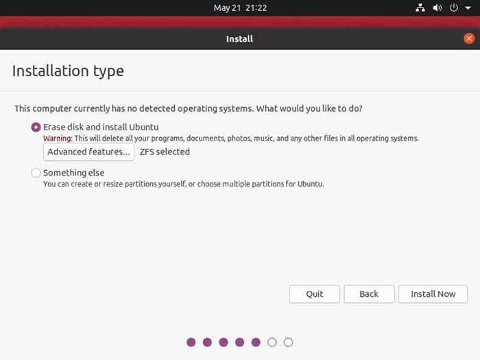 Простая установка снимков Zfs Ubuntu 20 04 Zfs Selected