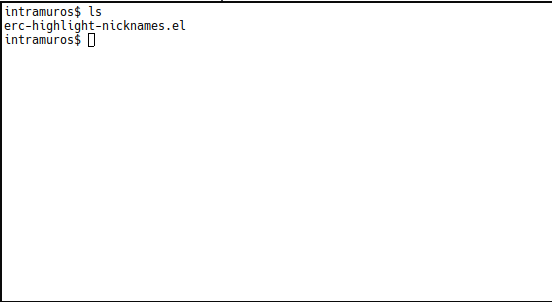 Внешний модуль списка Emacs Irc 22